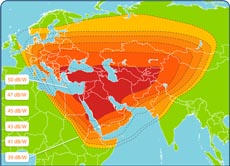 Turksat 3A Ku-band East Spot Beam